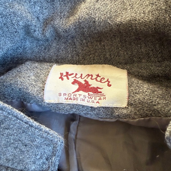 Vintage Hunter Sportswear Wool Jacket – Made in USA — Flaws - Picture 1 of 10
